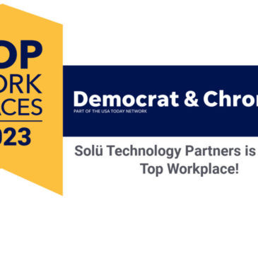 Solü Named a Winner of the Rochester Metro Area Top Workplaces 2023 Award