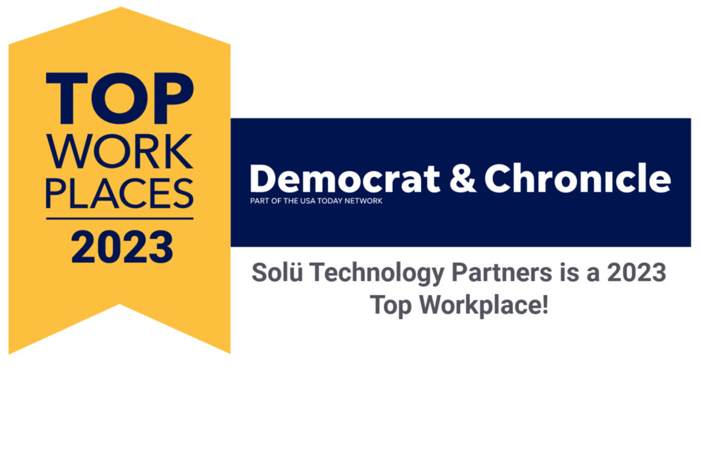 Solü Named 2023 Rochester Top Workplace