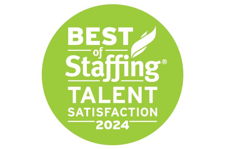 Best of Staffing Talent Satisfaction 2024 logo
